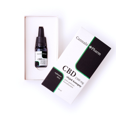 Olejek konopny CBD 15% opakowanie full spectrum